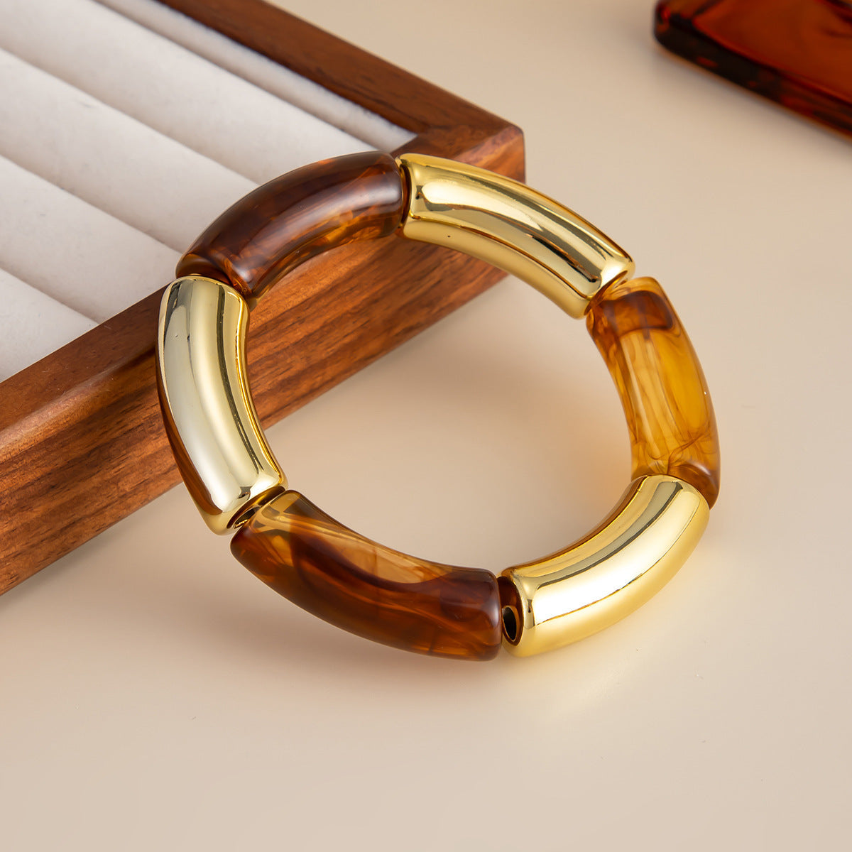 Beautiful Style Elastic String Beaded Bracelet Design Bracelet