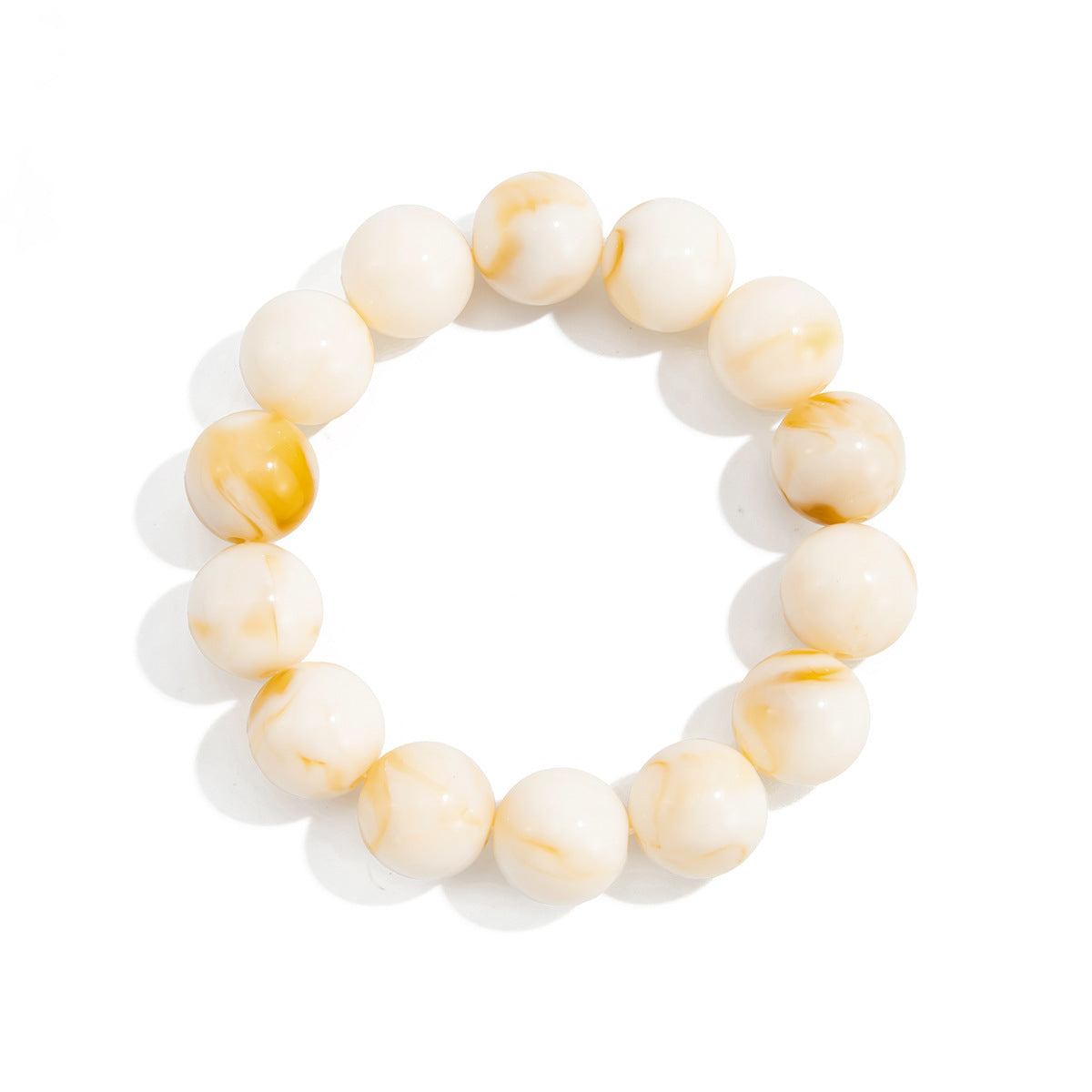 Beautiful Style Elastic String Beaded Bracelet Design Bracelet