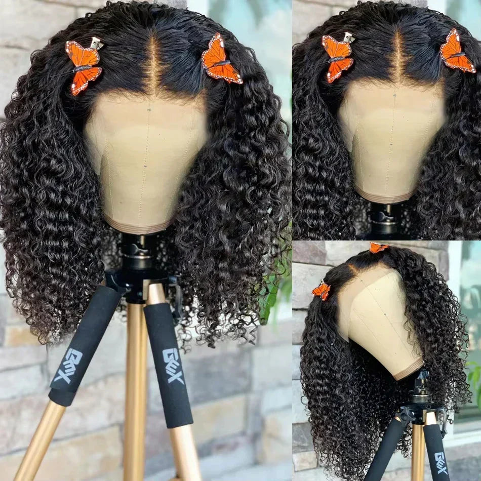 Deep Curly Bob Wigs
