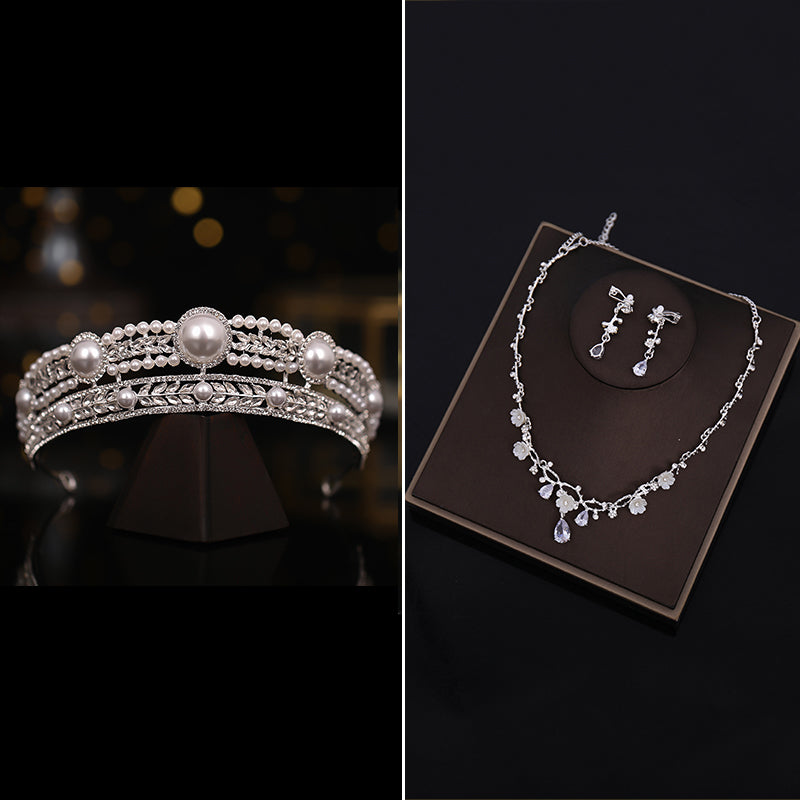 Korean Style Wedding Retro Pearl Princess Super Fairy Hair Accessories